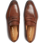 Paul Stuart Lane Penny Loafer Light Brown