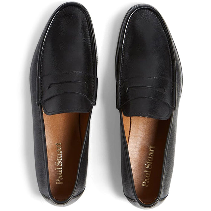 Paul Stuart Lark Penny Loafer Black