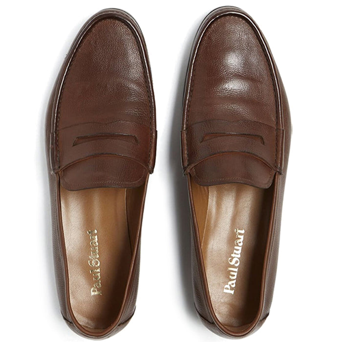 Paul Stuart Lark Penny Loafer Tobacco