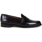 Paul Stuart Lee Calfskin Penny Loafer Black
