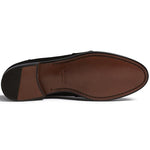 Paul Stuart Lee Suede Penny Loafer Black