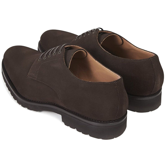 Paul Stuart Leon Suede Lace Up Derby Brown