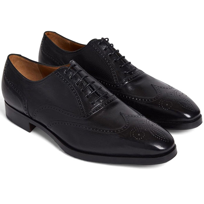 Paul Stuart Lex Wing Tip Oxford Black