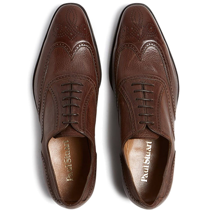 Paul Stuart Lex Wing Tip Oxford Tobacco