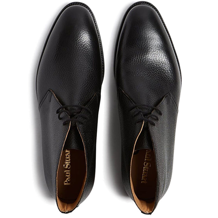 Paul Stuart Linc Chukka Boots Black