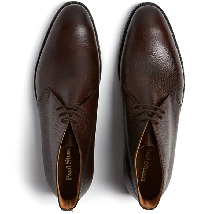 Paul Stuart Linc Chukka Boots Dark Brown
