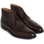 Paul Stuart Linc Chukka Boots Dark Brown