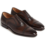 Paul Stuart Magic Cap Toe Oxford Mahogany