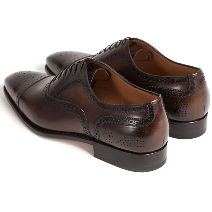Paul Stuart Magic Cap Toe Oxford Mahogany