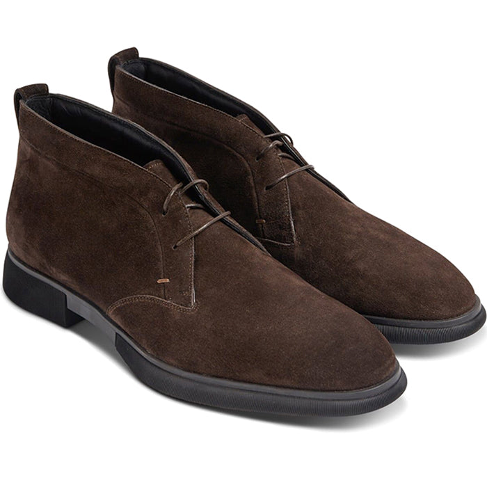 Paul Stuart Malibu Suede Chukka Boots Dark Brown