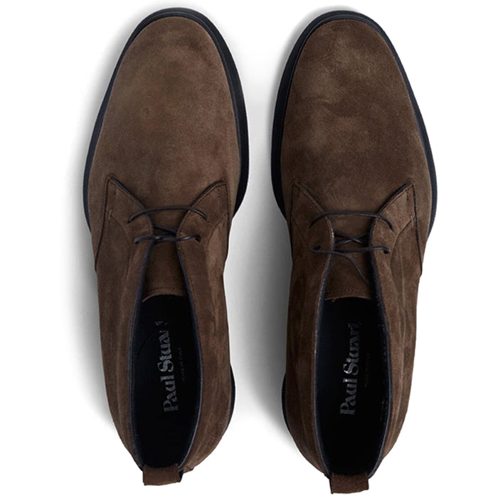 Paul Stuart Malibu Suede Chukka Boots Tan