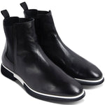 Paul Stuart Mansfield Nappa Beetle Boots Black
