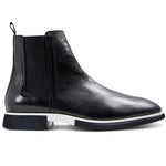 Paul Stuart Mansfield Nappa Beetle Boots Black