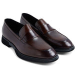 Paul Stuart Marston Penny Loafer Dark Brown