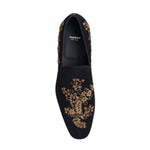 Paul Stuart Memphis Slip-on Shoes Black