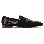 Paul Stuart Memphis Slip-on Shoes Black
