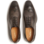 Paul Stuart Milano Wing Tip Shoes Grey