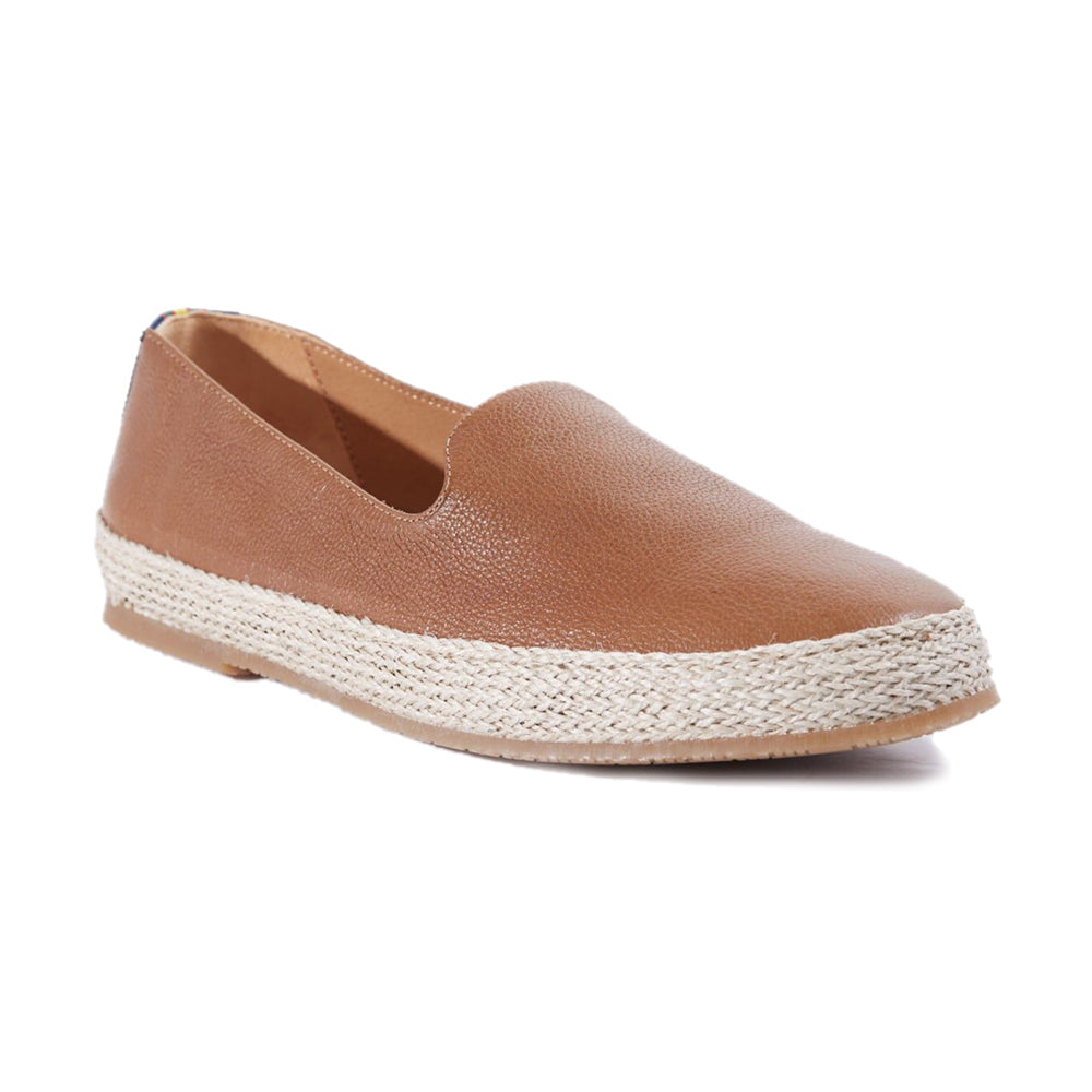 Paul Stuart Milo Slip-on Shoes Cognac