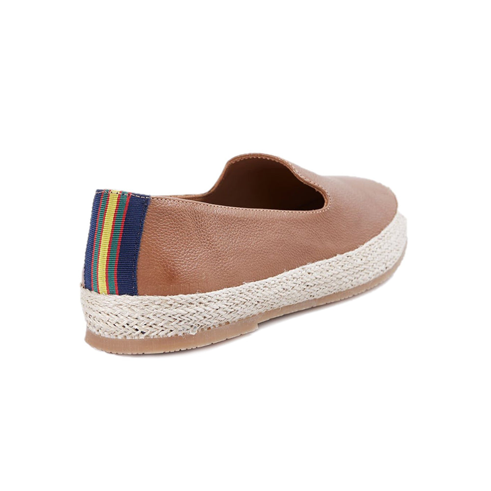 Paul Stuart Milo Slip-on Shoes Cognac