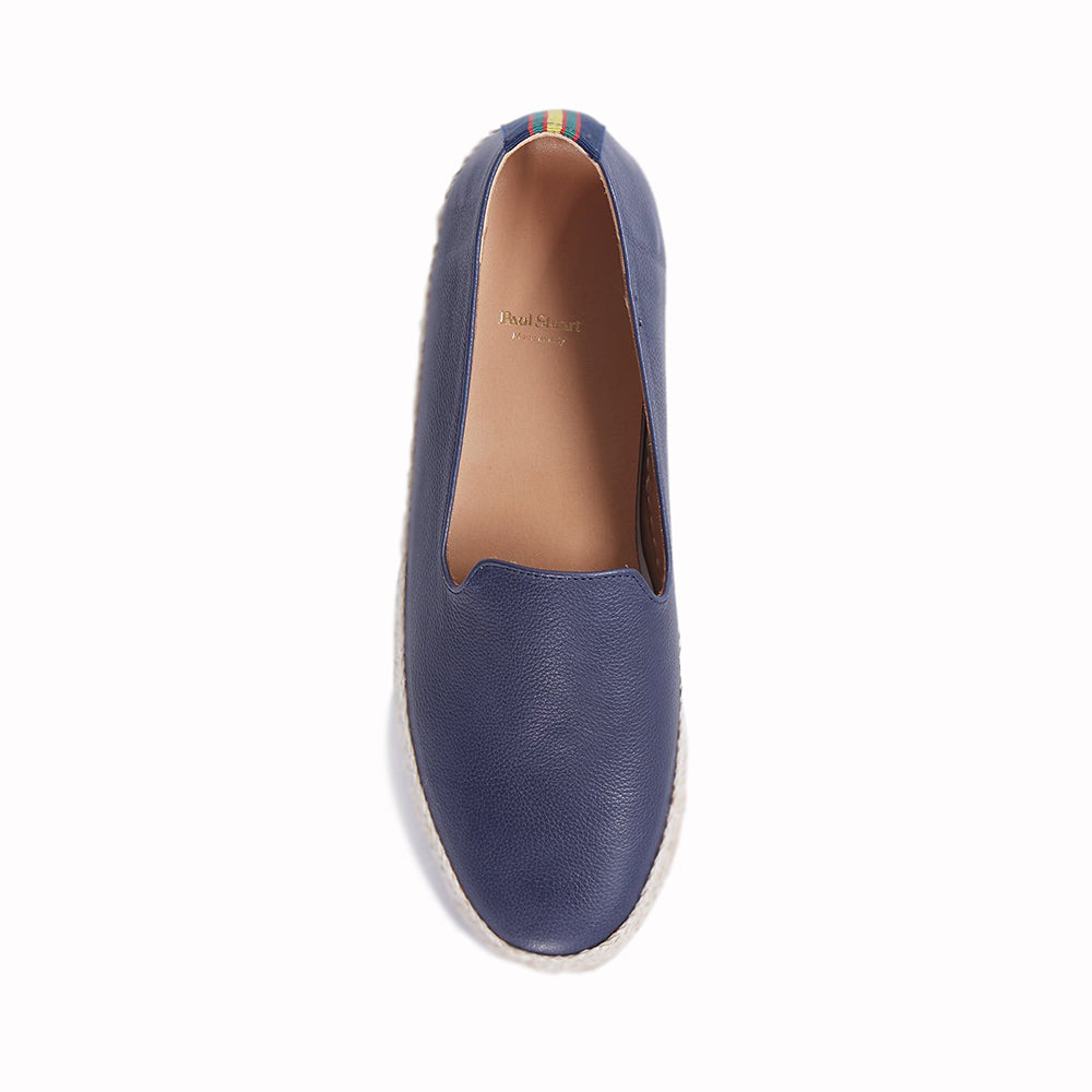 Paul Stuart Milo Slip-on Shoes Navy