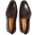 Paul Stuart Milton Penny Loafer Ebony