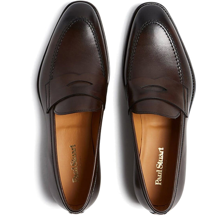 Paul Stuart Milton Penny Loafer Ebony