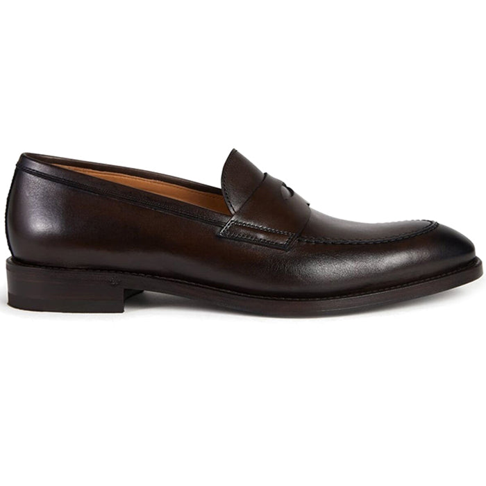 Paul Stuart Milton Penny Loafer Ebony