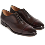 Paul Stuart Monarch Cap Toe Oxford Espresso