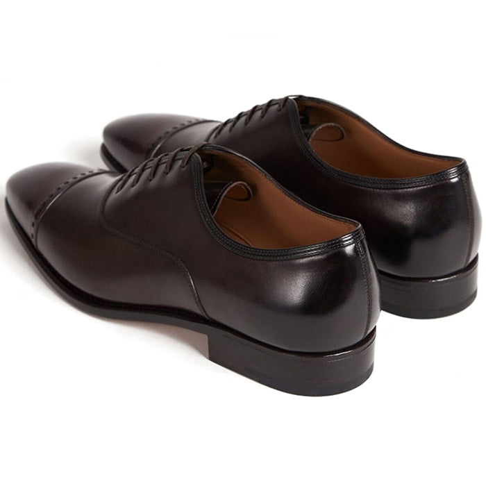 Paul Stuart Monarch Cap Toe Oxford Espresso