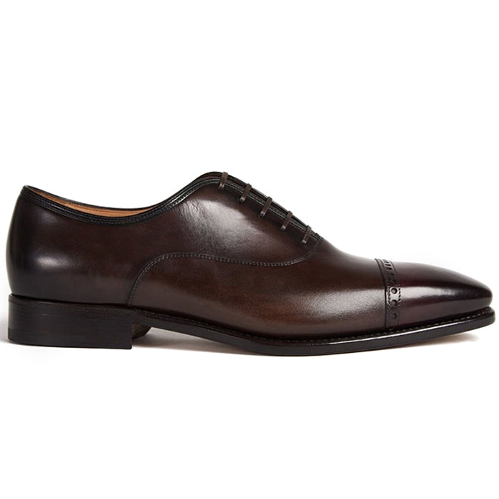 Paul Stuart Monarch Cap Toe Oxford Espresso