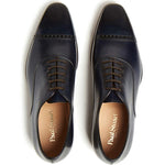 Paul Stuart Monarch Cap Toe Oxford Navy