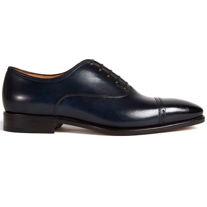 Paul Stuart Monarch Cap Toe Oxford Navy