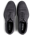 Paul Stuart Montreal Suede Lace-up Bal Oxford Anthracite