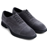 Paul Stuart Montreal Suede Lace-up Bal Oxford Anthracite