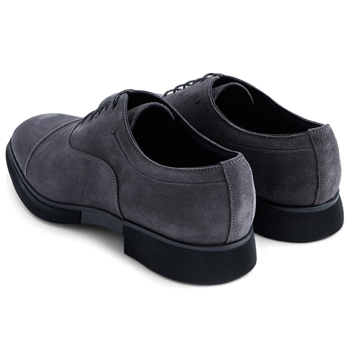 Paul Stuart Montreal Suede Lace-up Bal Oxford Anthracite
