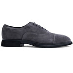 Paul Stuart Montreal Suede Lace-up Bal Oxford Anthracite