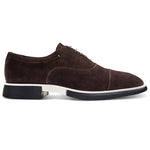 Paul Stuart Montreal Suede Lace-up Bal Oxford Dark Brown