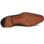 Paul Stuart Monza Double Monk Strap Shoes Cordovan