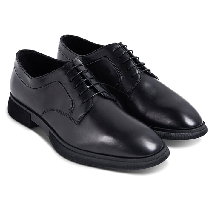 Paul Stuart Morley Plain Toe Derby Black