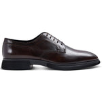 Paul Stuart Morley Plain Toe Derby Medium Brown