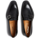 Paul Stuart Mozart Slip-On Shoes Black