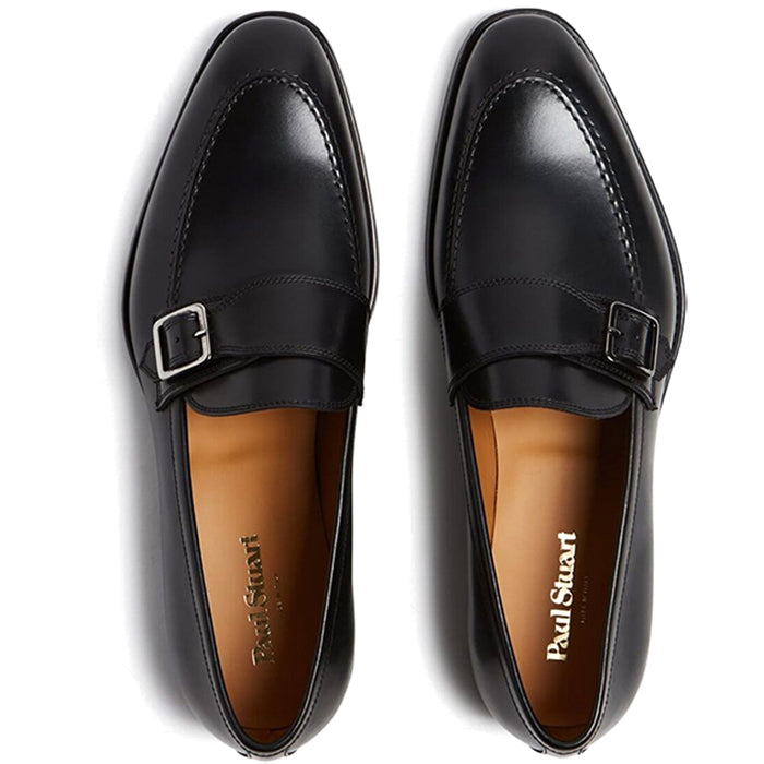 Paul Stuart Mozart Slip-On Shoes Black