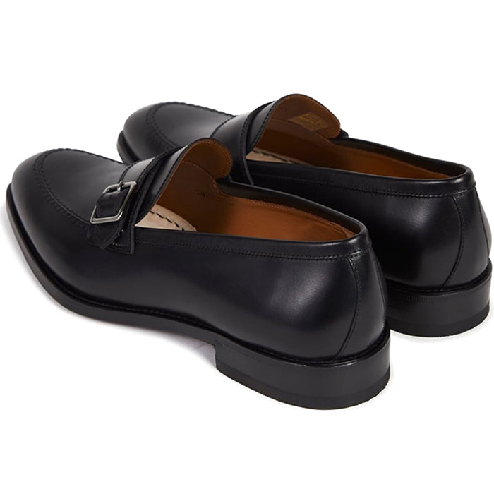 Paul Stuart Mozart Slip-On Shoes Black