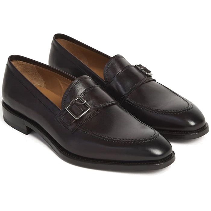 Paul Stuart Mozart Slip-On Shoes Bordeaux