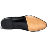 Paul Stuart Nabil Wing Tip Tassel Loafer Black