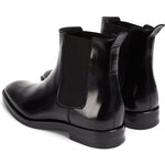 Paul Stuart Natale Nappa Chelsea Boots Black