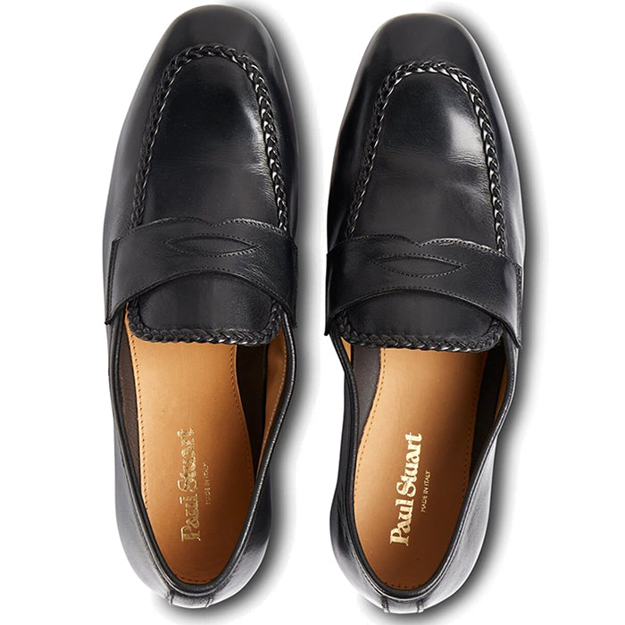 Paul Stuart Nemo Penny Loafer Black
