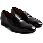 Paul Stuart Nemo Penny Loafer Black
