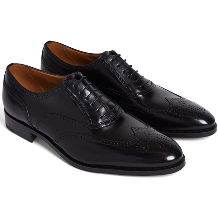 Paul Stuart Nolan Wing Tip Oxford Black