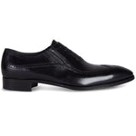 Paul Stuart Norwell Wing Tip Hidden Gorge Shoes Black